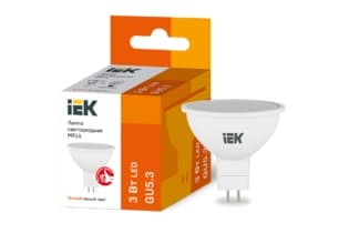 Лампа светодиодная ECO MR16 софит 3Вт 230В 3000К GU5.3