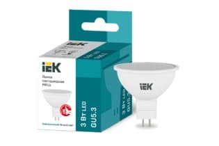Лампа светодиодная ECO MR16 софит 3Вт 230В 4000К GU5.3