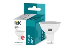 Лампа светодиодная ECO MR16 софит 7Вт 230В 4000К GU5.3