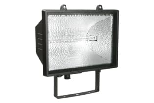 Прожектор ИО1500 галогенный черный IP54
