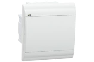 Бокс ЩРВ-П-6 модулей встраив.пластик IP41 PRIME белая дверь