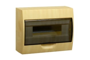 Бокс ЩРН-П-12 модулей навесн.пластик (Сосна) IP41