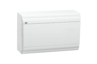 Бокс ЩРН-П-12 модулей навесн.пластик IP41 PRIME белая дверь