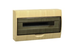 Бокс ЩРН-П-18 модулей навесн.пластик (Сосна) IP41