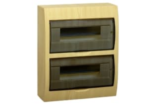 Бокс ЩРН-П-24 модуля навесн.пластик (Сосна) IP41