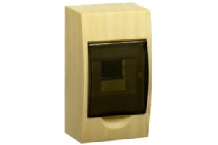 Бокс ЩРН-П-4 модуля навесн.пластик (Сосна) IP41