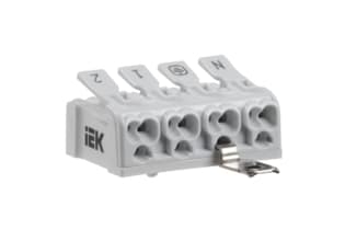 Клемма пружинная соединительная КСПнз4-2L+N+PE