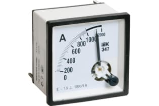 Амперметр Э47 400/5А кл. точн. 1,5 72х72мм