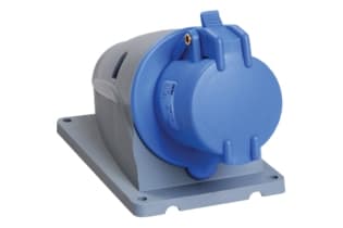 Розетка стационарная ССИ-113 16А-6ч/200-250В 2Р+РЕ IP44 MAGNUM