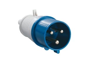 Вилка 023 2Р+РЕ 32А 220В IP44