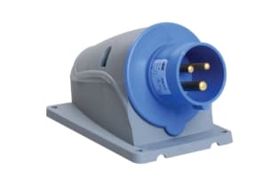 Вилка стационарная ССИ-513 16А-6ч/200-250В 2Р+РЕ IP44 MAGNUM