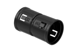Муфта соединительная для двустенной трубы d40