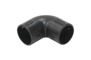 Поворот открывающийся на 90гр. CI32G черный