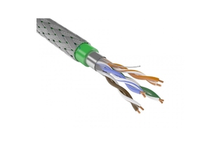 ParLan ARM F/UTP Cat5e PVCLS нг(А)-FRLSLTx 2х2х0,52 - кабель огнестойкий низкотоксичный для СКС и IP-сетей